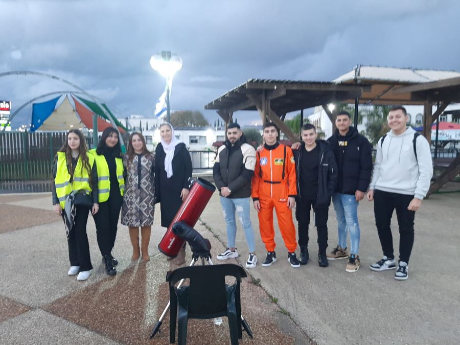 لواء الشمال | نشاطات ضمن اسبوع الفضاء في مدرسة الاخوة يركا